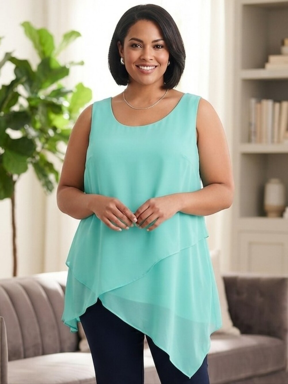 Lane Bryant 18/20 Mint Green Women's Top